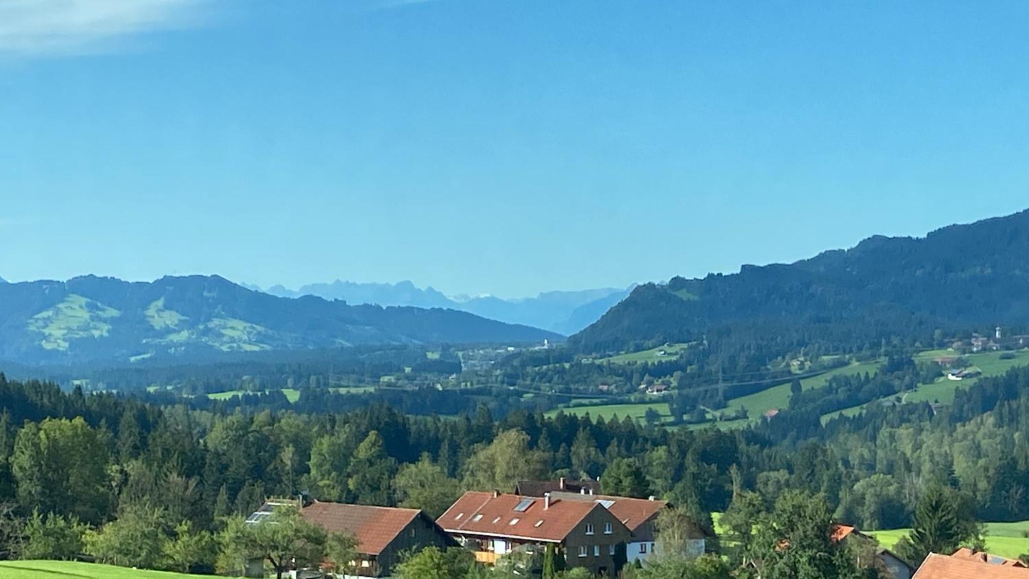 ויילר-זימרברג Allgaeu Cottage - Traumhafter Blick In Die Schweizer Berge מראה חיצוני תמונה